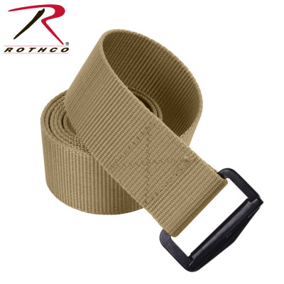 Форменный брючный ремень хаки Rothco Adjustable BDU Belt Khaki 4097, фото