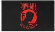 Rothco Red POW-MIA Flag  (90 x 150 см) 1538