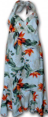 Платье гавайское халтер Pacific Legend Halter Dress - 328-3470 Cream, фото