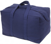 Rothco Canvas Small Parachute Cargo Bag Navy Blue 8103