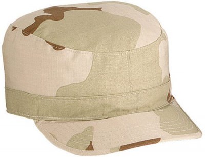 Кепка BDU Combat пустынный камуфляж Rothco Rip-Stop BDU Combat Cap Tri-Color Desert Camo 9480, фото