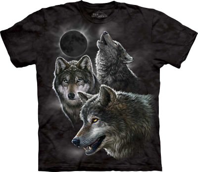 Футболка The Mountain - Eclipse Wolves, фото