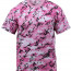 Футболка Rothco T-Shirt Pink Digital Camo 8957 - Футболка камуфлированная Rothco T-Shirt Pink Digital Camo 8957