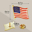 Нагрудный значок флаг США с флагштоком ( 1.8 х 1.5 см ) US Flag Pin - Нагрудный значок флаг США с флагштоком ( 1.8 х 1.5 см ) US Flag Pin