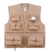 Rothco Kid's Uncle Milty's Travel Vest Khaki
