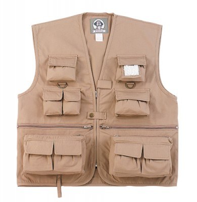 Жилет туристический детский Rothco Kid's Uncle Milty's Travel Vest Khaki, фото