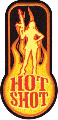 Нашивка страйкбольная Rothco Hot Shot Morale Patch 72185, фото