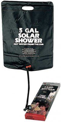 Летний переносной душ для кемпинга Rothco Five Gallon Solar Camp Shower Black 540, фото