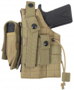 Rothco MOLLE Modular Ambidextrous Holster Coyote Brown 10479