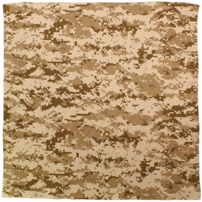 Бандана хлопковая пустынный цифровой камуфляж Rothco Bandana Desert Digital Camo (56 x 56 см) 4001, фото