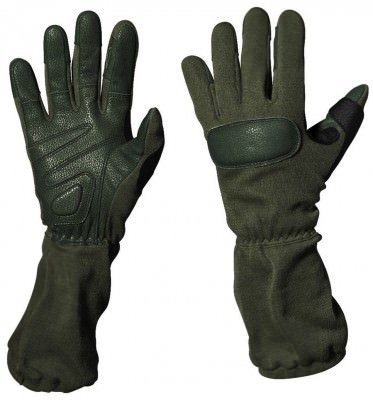Тактические перчатки-краги Rothco Special Forces Cut Resistant Tactical Gloves Olive Drab 3462, фото