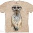 Футболка с сурикатом The Mountain T-Shirt Meerkat Portrait 105961 - Футболка с сурикатом The Mountain T-Shirt Meerkat Portrait 105961