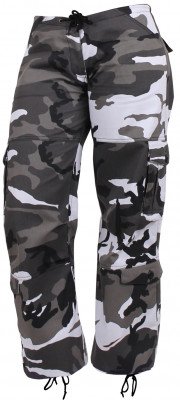Женские камуфлированные брюки Rothco Womens Paratrooper Pant City Camo 3785, фото