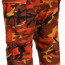 Камуфлированные брюки оранжевый камуфляж Rothco BDU Pant Savage Orange Camo 8865 - Тактические камуфлированные утилитарные брюки Rothco BDU Pant Savage Orange Camo 8865