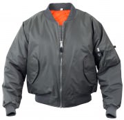 Rothco MA-1 Flight Jacket Gun Metal Grey 7350