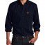 Wrangler Men's RIGGS Workwear® Twill Work Shirt # Navy - 81xdL08GDwL._UL1500_.jpg