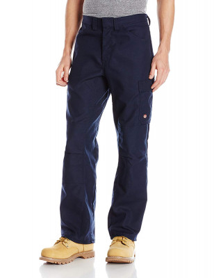 Рабочие темно-синие американские мужские брюки Red Kap Men's Double Knee No-Scratch Pants, фото