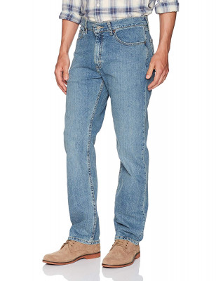 Мужские просторные джинсы с прямой штаниной Lee Relaxed Fit Straight Leg Jeans Larson 2055554, фото