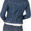 Женская синяя джинсовая куртка трекер Riders by Lee Indigo Women's Denim Jacket Weathered - Женская синяя джинсовая куртка трекер Riders by Lee Indigo Women's Denim Jacket Weathered