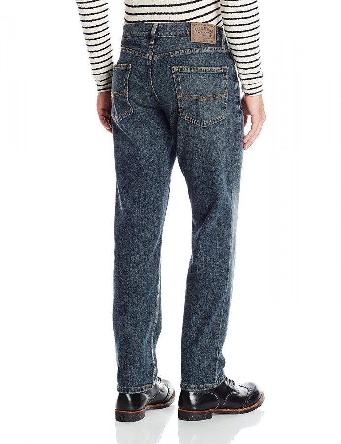 Signature by levi strauss & co men's athletic store jean