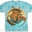 Футболка с ящерицами The Mountain T-Shirt Mibre Journey 105946 - Футболка с ящерицами The Mountain T-Shirt Mibre Journey 105946