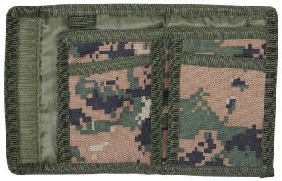 Кошелек милитари камуфлированный цифровой Rothco Commando Wallet Woodland Digital Camo 10635, фото