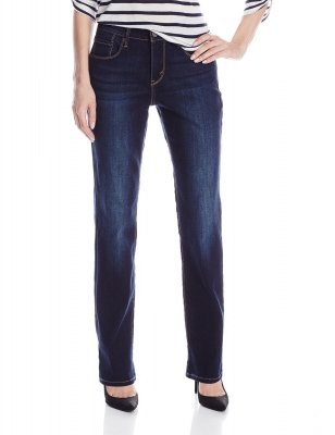 Женские прямые джинсы с высокой посадкой Levis Women 505 Straight Leg Jean Legacy 155050145, фото