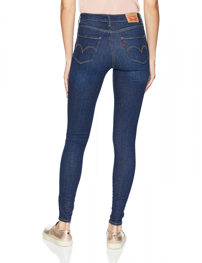Женские супероблегающие джинсы с высокой посадкой Levi's 720 High Rise  Super Skinny Jean Indigo Daze 527970024
