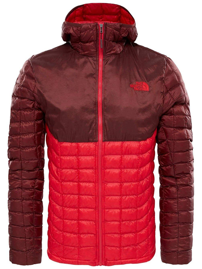 North face thermoball hoodie red discount