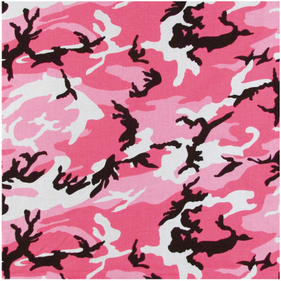 Бандана хлопковая розовый камуфляж Rothco Bandana Pink Camo (56 x 56 см) 4075, фото