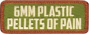Rothco Pellets of Pain Morale Patch 72190