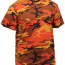 Футболка оранжевый камуфляж Rothco T-Shirts Savage Orange Camo 5997 - Футболка оранжевый камуфляж Rothco T-Shirts Savage Orange Camo 5997