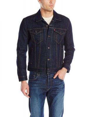Джинсовая куртка Levis Trucker Jacket Standard Fit Rinse 723340134, фото