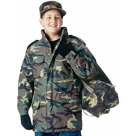 Rothco Ultra Force M 65 Field Jacket Woodland Camo