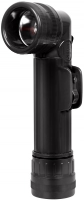 Американский военный черный угловой фонарь Fulton MX991/U Genuine G.I. Anglehead Flashlight Black 689, фото
