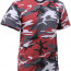 Футболка красный хамелеон камуфляж Rothco T-Shirts Red Camo 6006 - Футболка камуфлированная Rothco T-Shirts Red Camo 6006