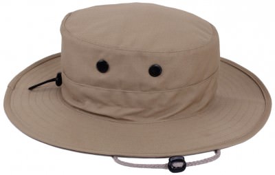 Панама хаки с регулировкой размера Rothco Adjustable Boonie Hat Khaki 52557, фото