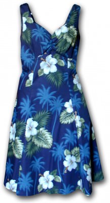 Сарафан гавайский Pacific Legend Sun Dress - 330-2798 Navy, фото