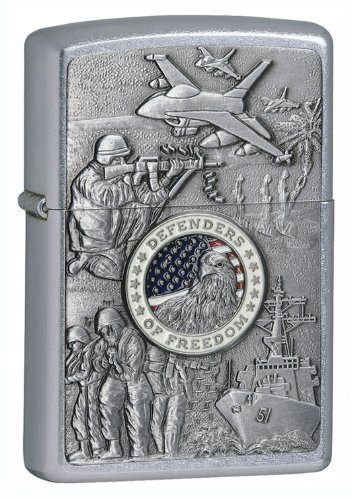 Зажигалка Zippo с эмблемой 