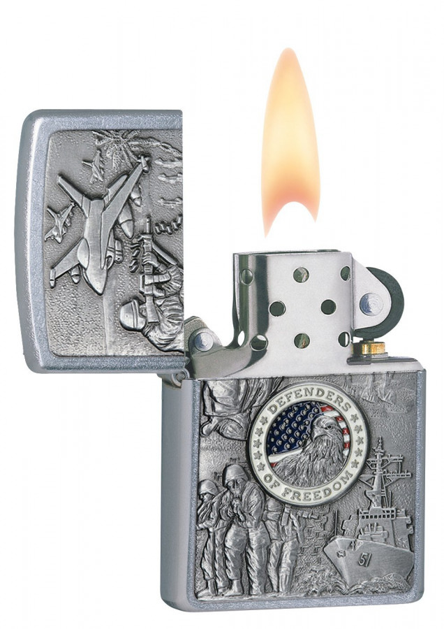Зажигалка Zippo с эмблемой 