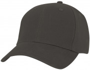 Rothco Supreme Solid Color Low Profile Cap Gunmetal Grey 5894