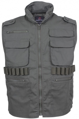 Жилет оливковый многофункциональный с капюшоном Rothco Ranger Vest Olive Drab 7566, фото