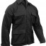 Черный полевой военный китель Rothco BDU Shirt Black 7970 - Черный полевой военный китель Rothco BDU Shirt Black 7970