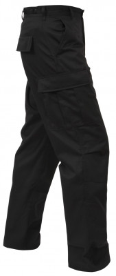Черные тактические брюки Rothco Tactical BDU Pant Black 7971, фото