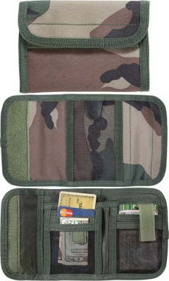 Кошелек делюкс лесной камуфляж вудланд Rothco Deluxe Tri-Fold ID Wallet Woodland Camo 11630, фото