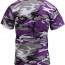Футболка фиолетовый камуфляж Rothco T-Shirt Ultra Violet Camouflage 60176 - Футболка камуфлированная Rothco T-Shirts Ultra Violet Camouflage 60176