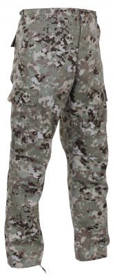 Брюки универсальный мульти-ландшафтный камуфляж Rothco Camo Tactical BDU Pants Total Terrain Camo 95471, фото