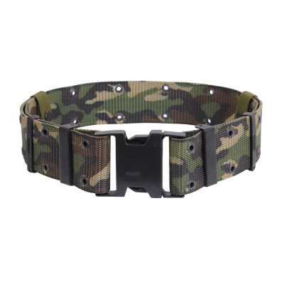 Разгрузочный пистолетный ремень лесной камуфляж Rothco LC-2 Individual Equipment Belt Woodland Camo 9048, фото