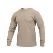 Rothco Moisture Wicking Long Sleeve T-Shirt Desert Sand 43880