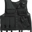 Жилет разгрузочный тактический чёрный с кобурой Rothco Quick Draw Tactical Vest Black 6594 - Жилет разгрузочный тактический чёрный Rothco Quick Draw Tactical Vest Black 6594